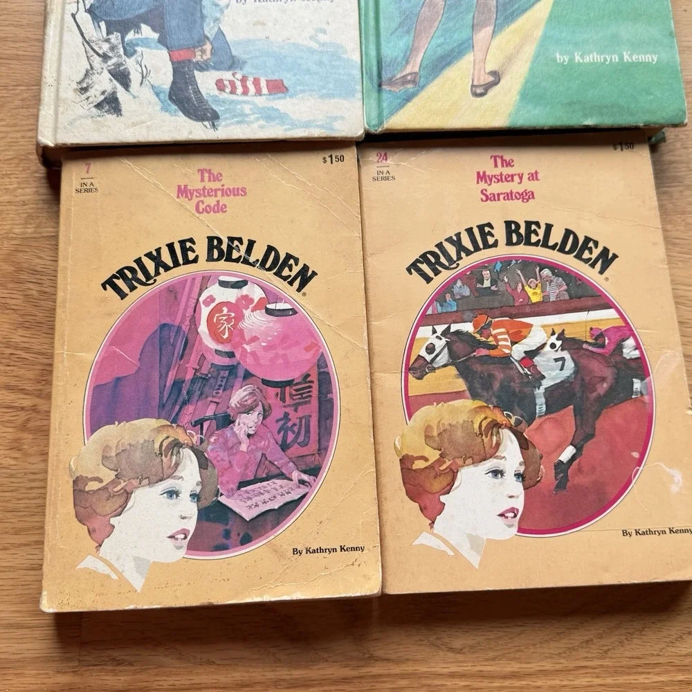 Trixie Belden Books Lot Of 4 Mystery Children's Books Vintage‎ 1960s Reading
